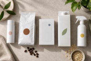 what color white signals in packaging design
