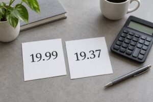 why rounded prices feel more emotional than precise prices