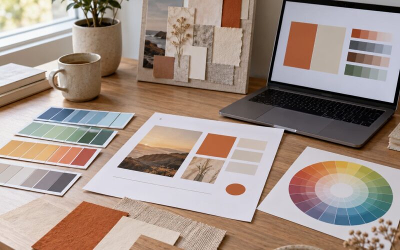 How to Choose a Brand Color Palette With Meaning (2026)