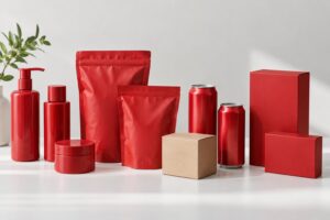 what color red means in branding and packaging