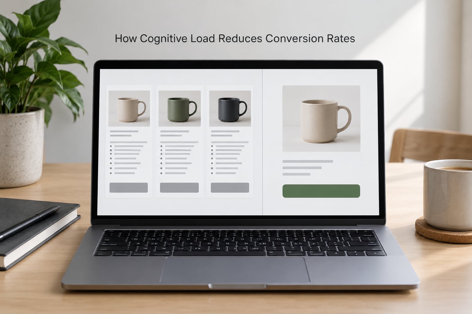 How Cognitive Load Reduces Conversion Rates