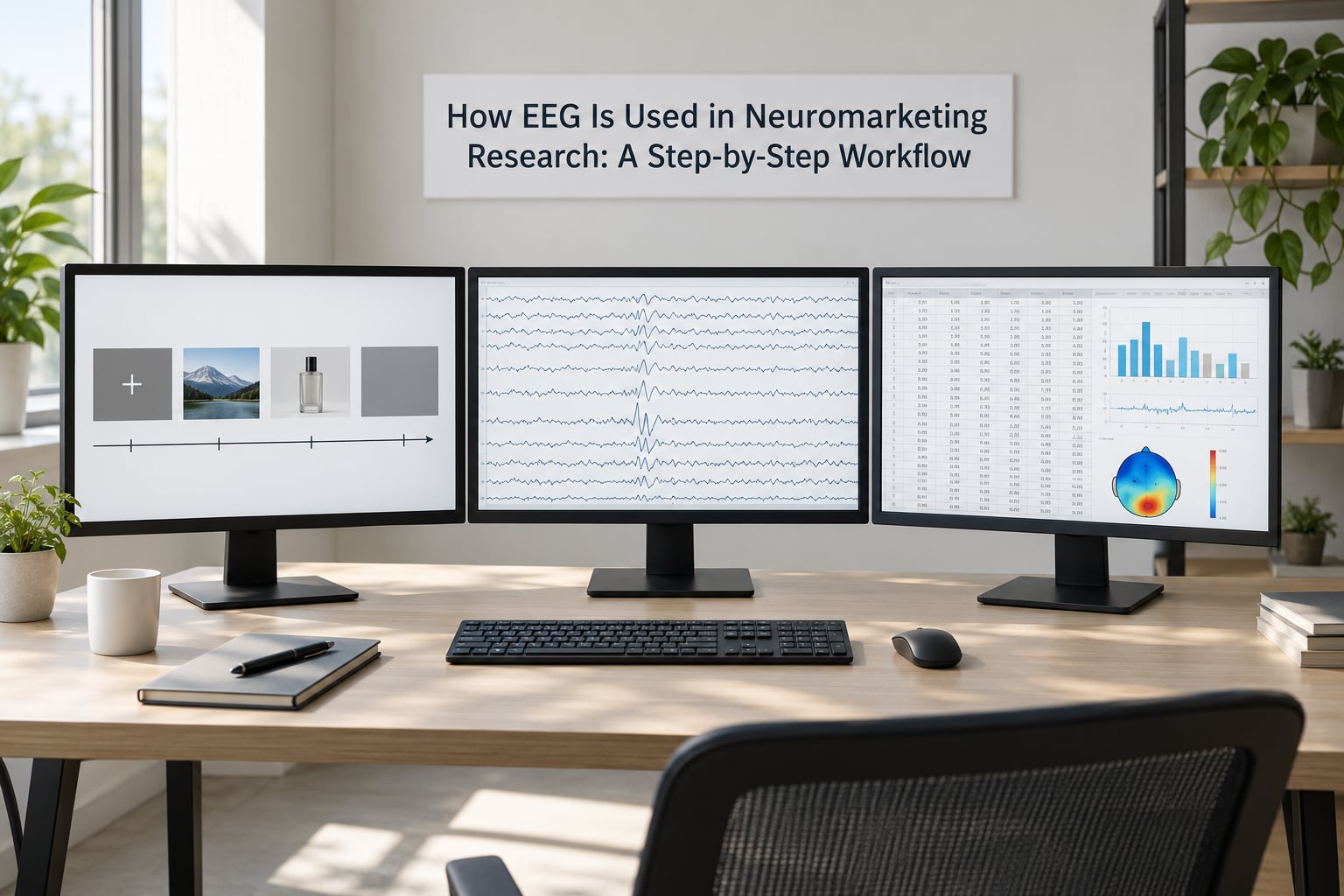 How EEG Is Used in Neuromarketing Research: A Step-by-Step Workflow