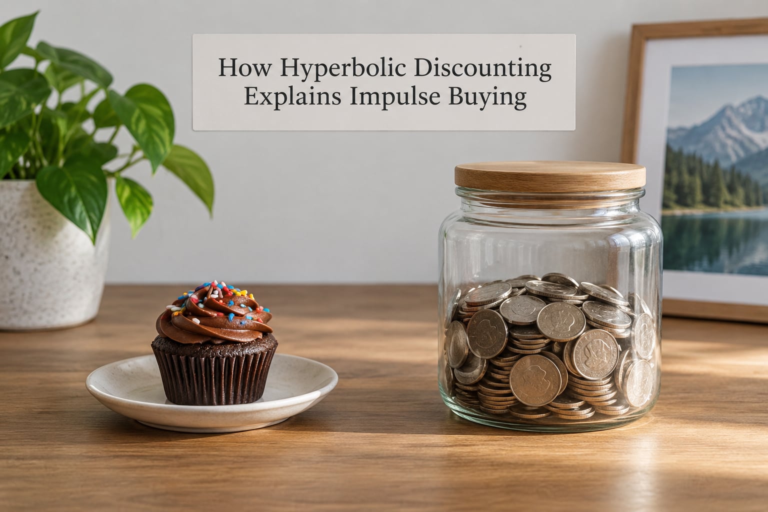 How Hyperbolic Discounting Explains Impulse Buying