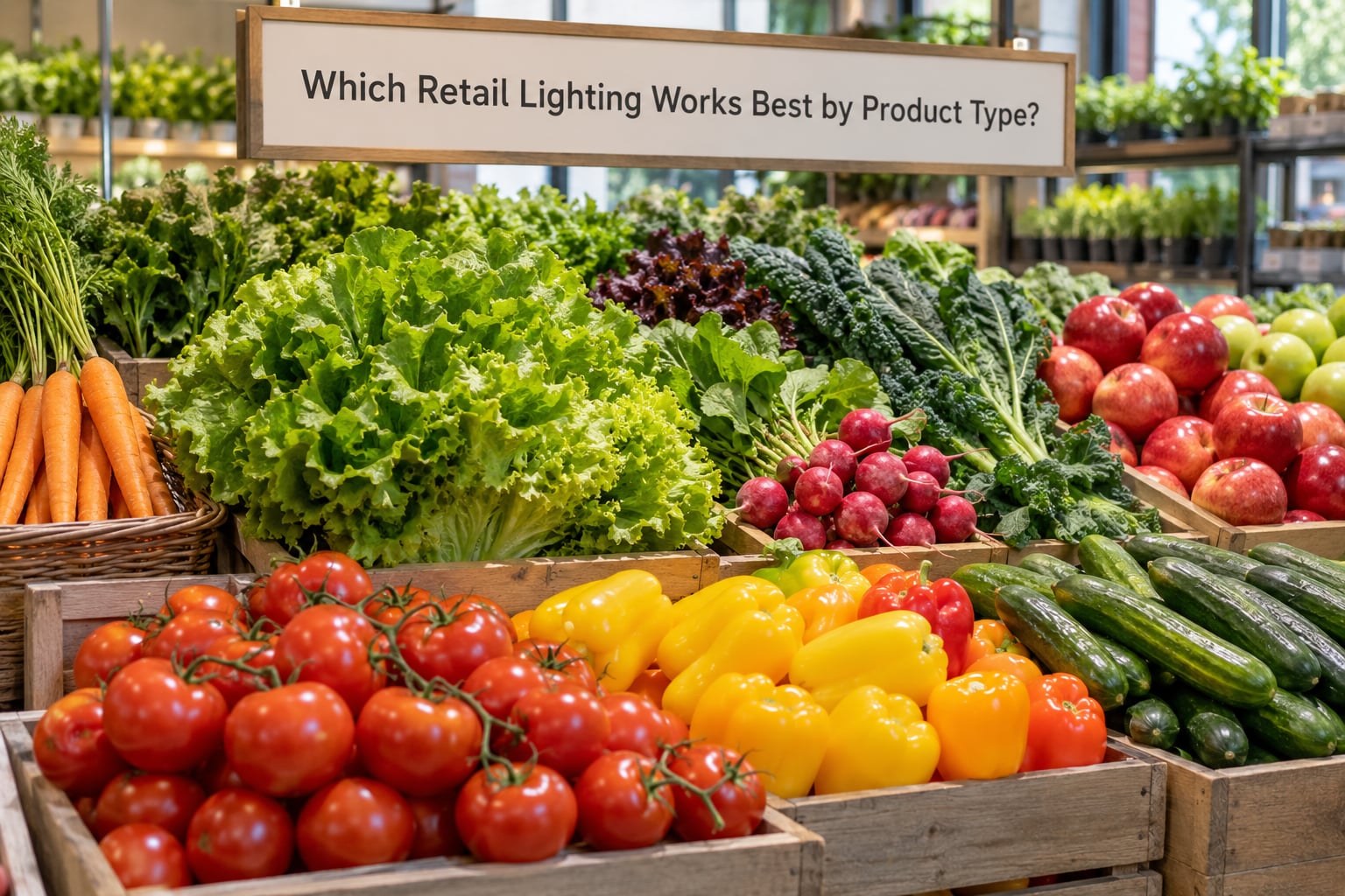 Which Retail Lighting Works Best by Product Type?
