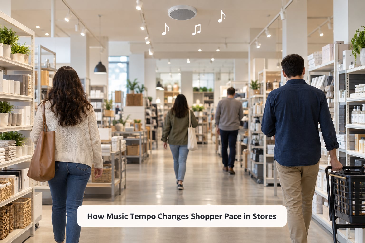 How Music Tempo Changes Shopper Pace in Stores