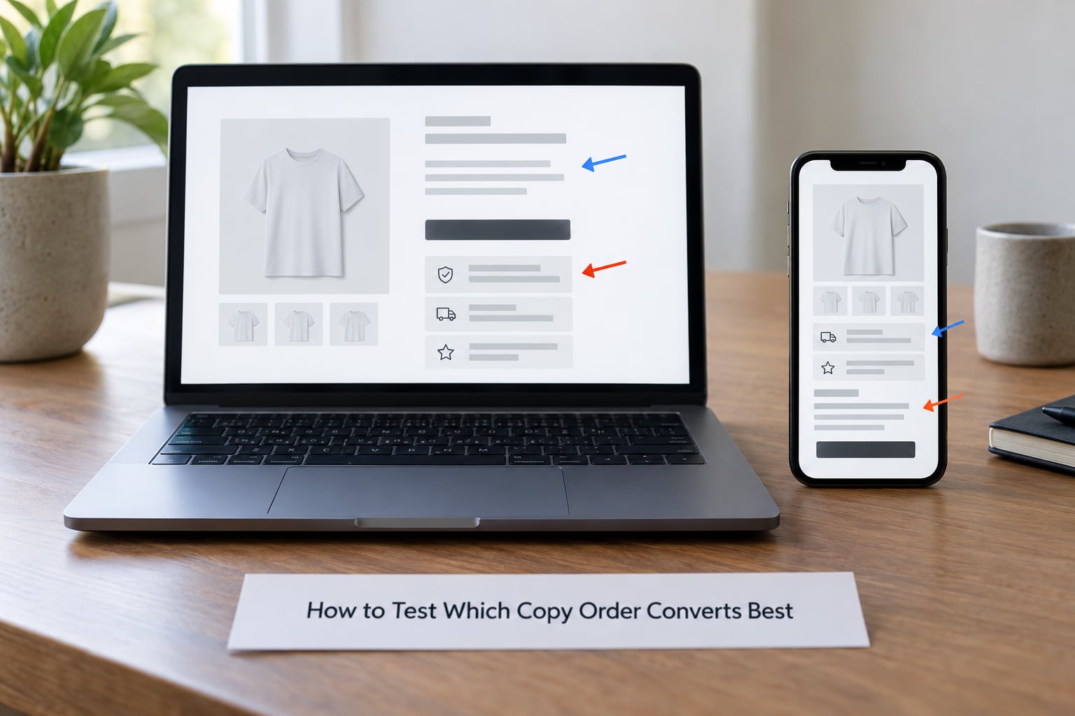 How to Test Which Copy Order Converts Best