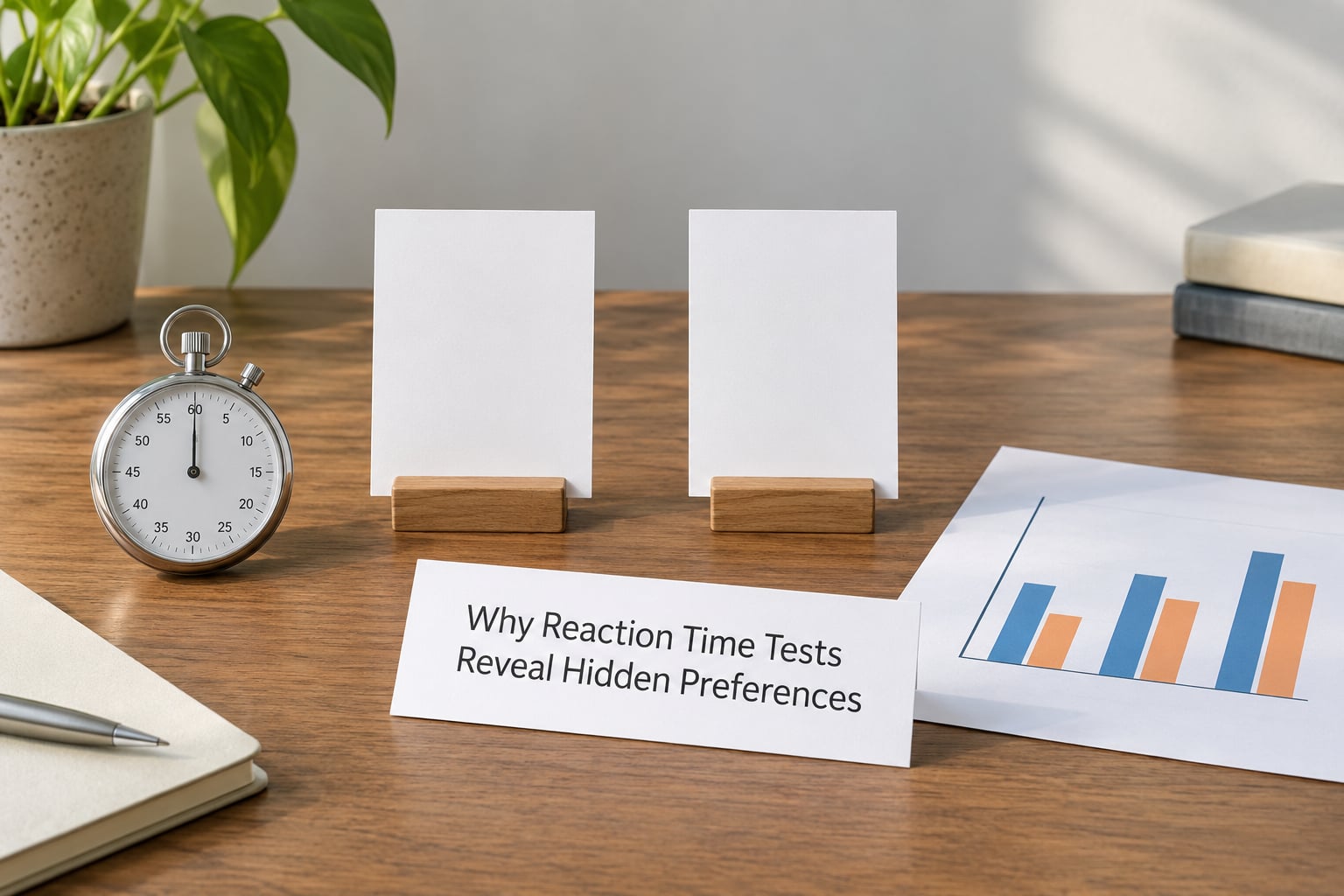 Why Reaction Time Tests Reveal Hidden Preferences