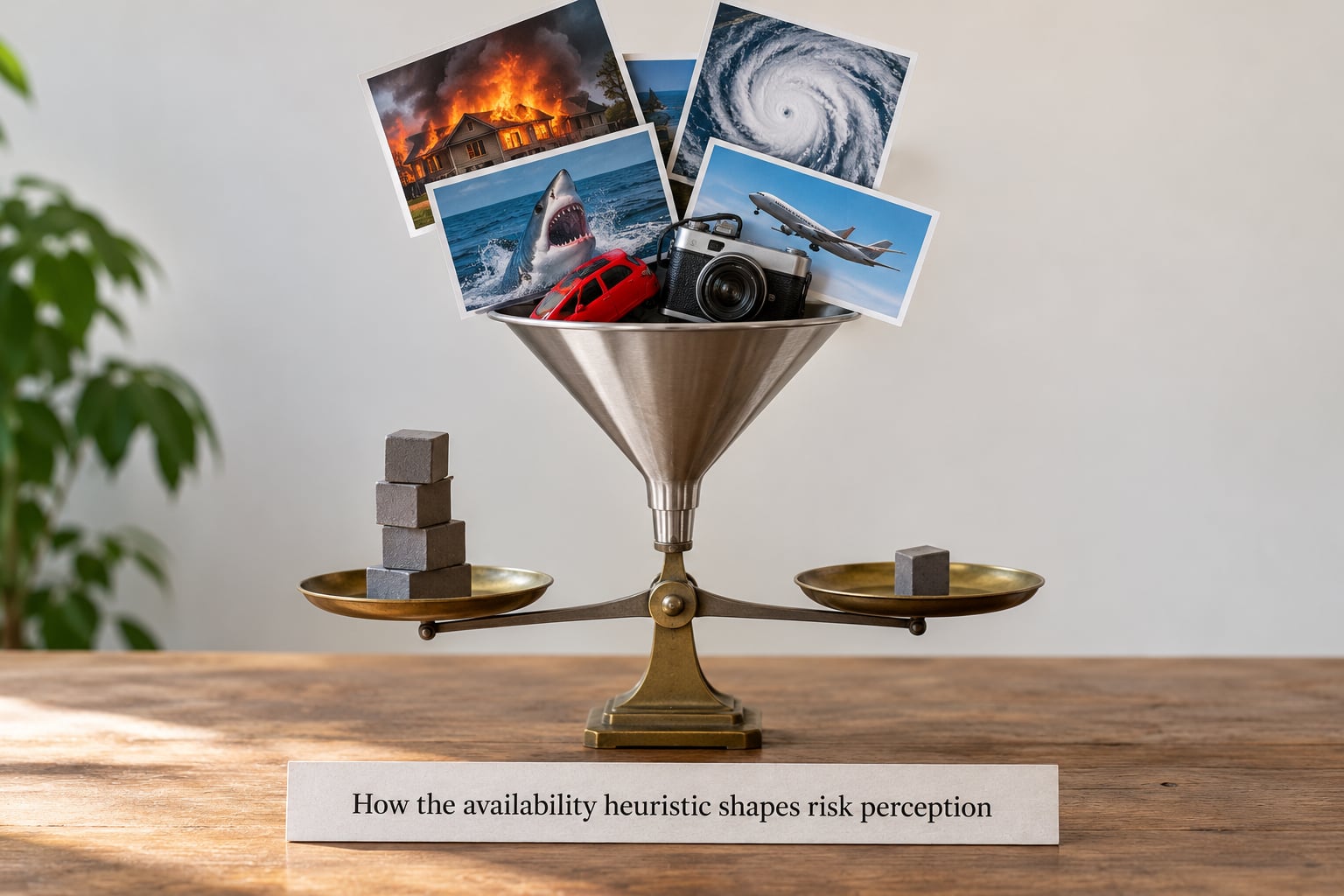 How the availability heuristic shapes risk perception
