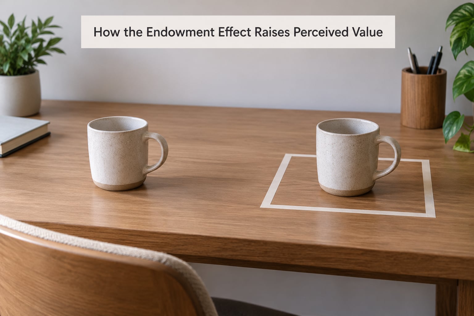 How the Endowment Effect Raises Perceived Value