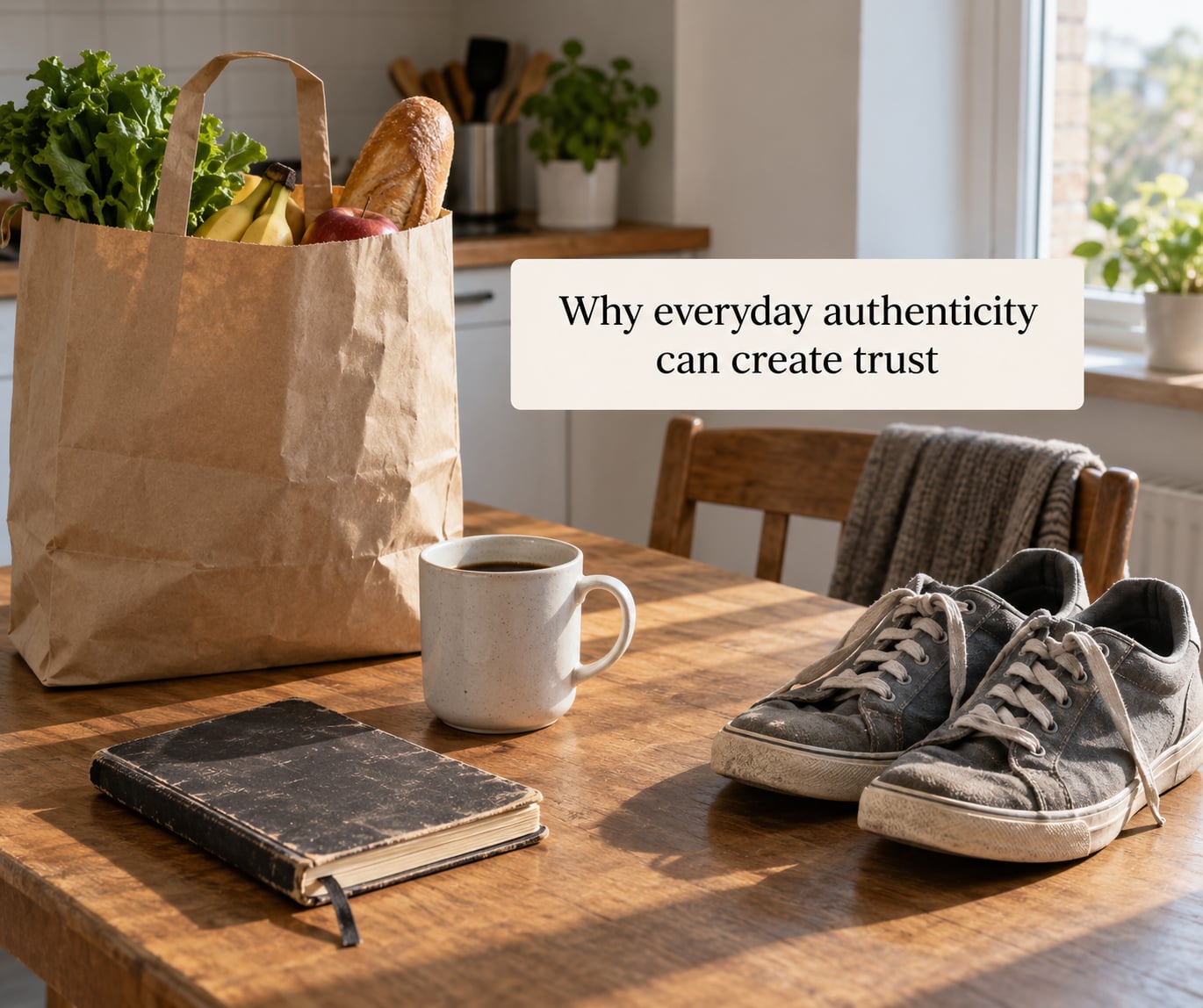 Why everyday authenticity can create trust
