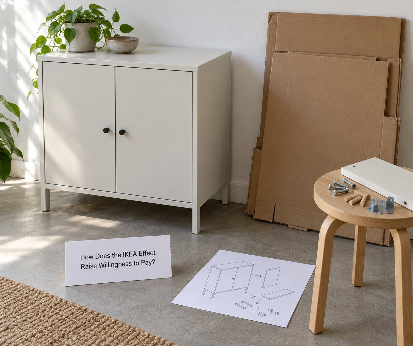 How Does the IKEA Effect Raise Willingness to Pay?