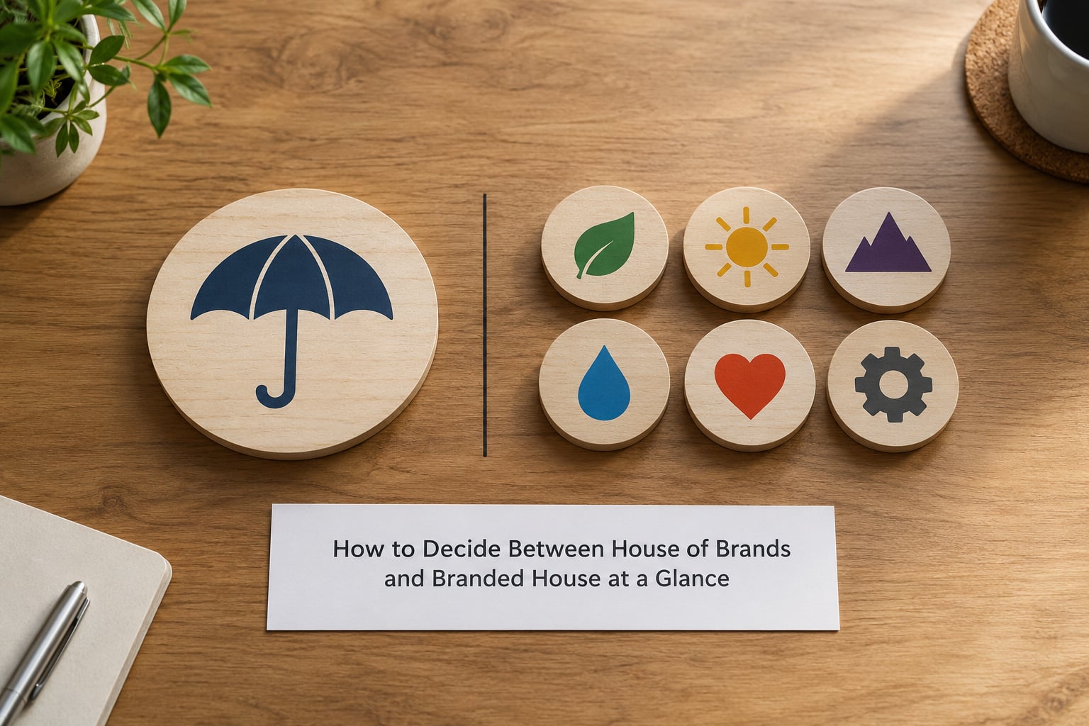 How to Decide Between House of Brands and Branded House at a Glance