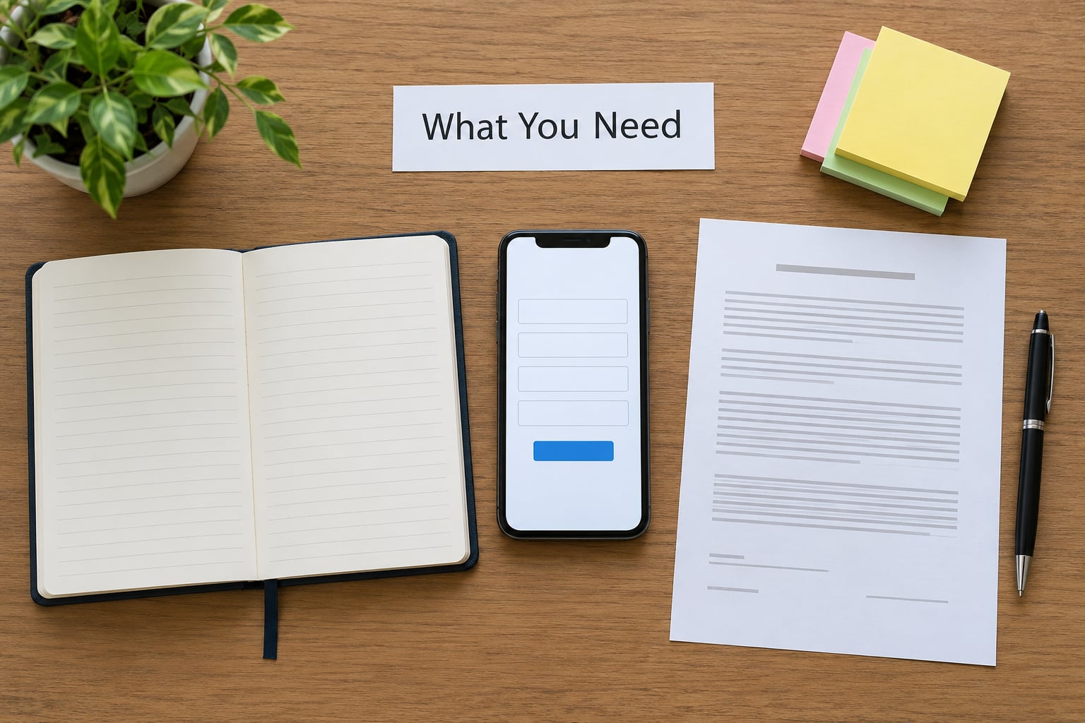 What You Need