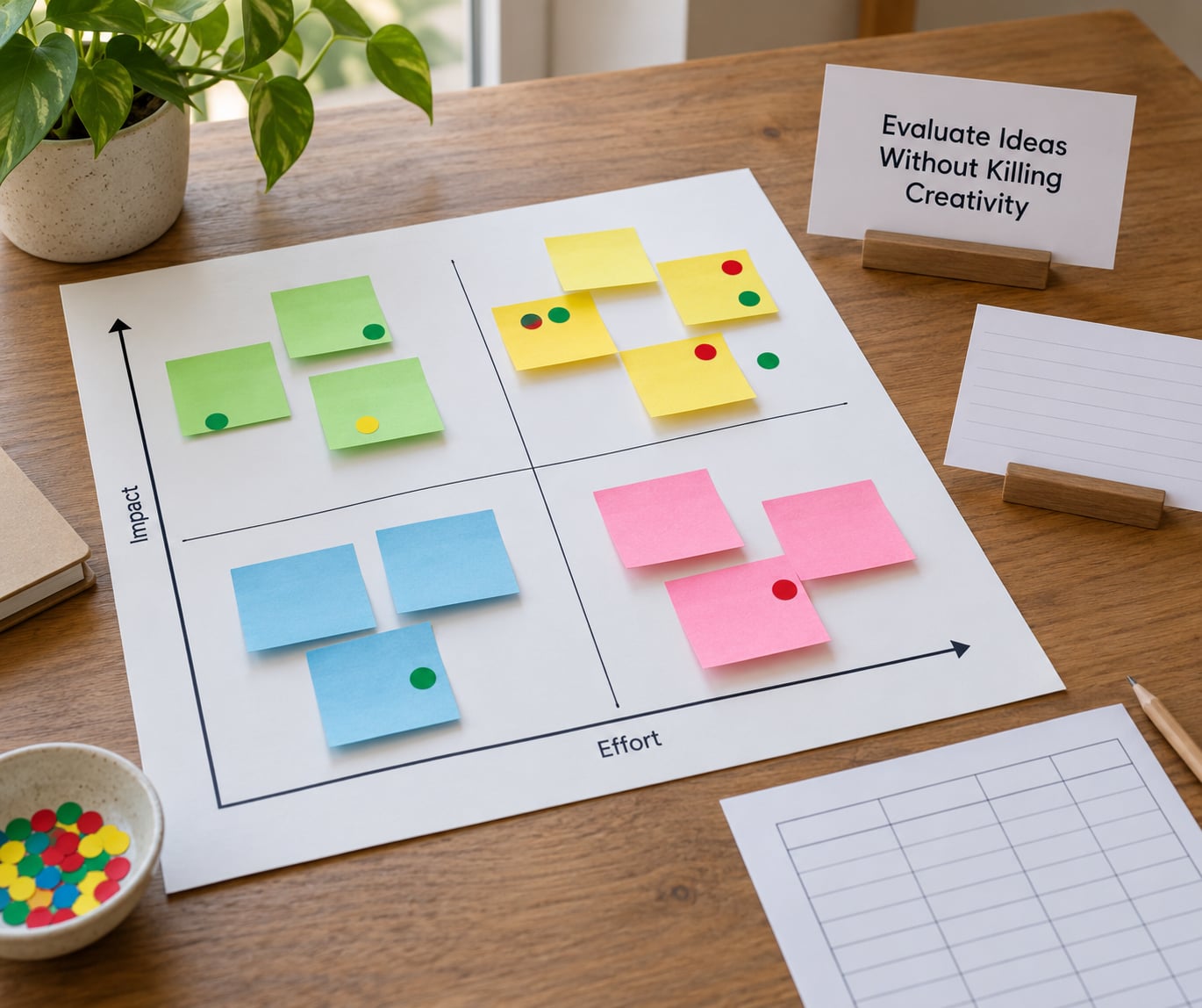 Evaluate Ideas Without Killing Creativity