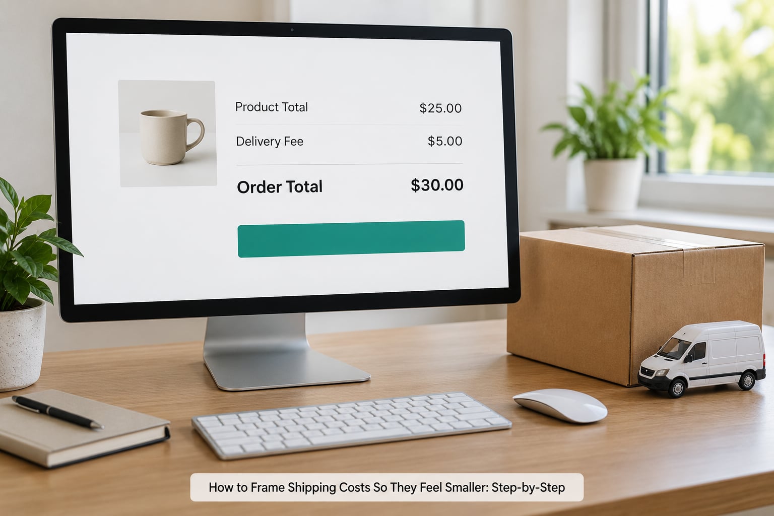 How to Frame Shipping Costs So They Feel Smaller: Step-by-Step