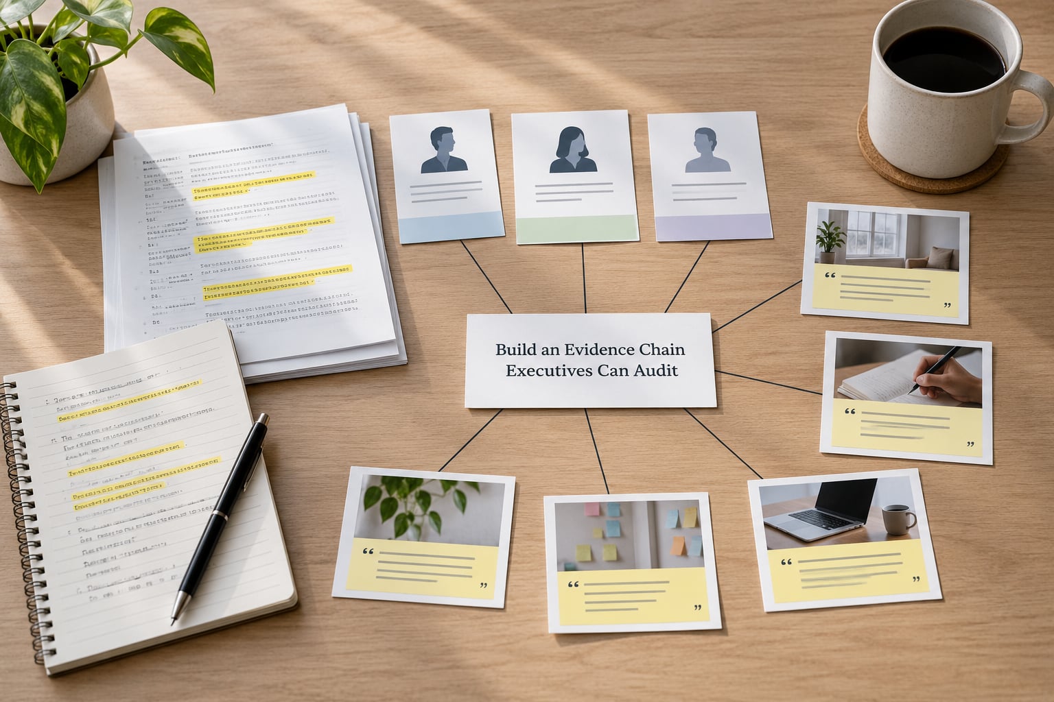 Build an Evidence Chain Executives Can Audit