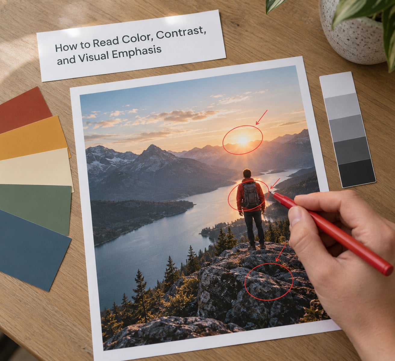 How to Read Color, Contrast, and Visual Emphasis