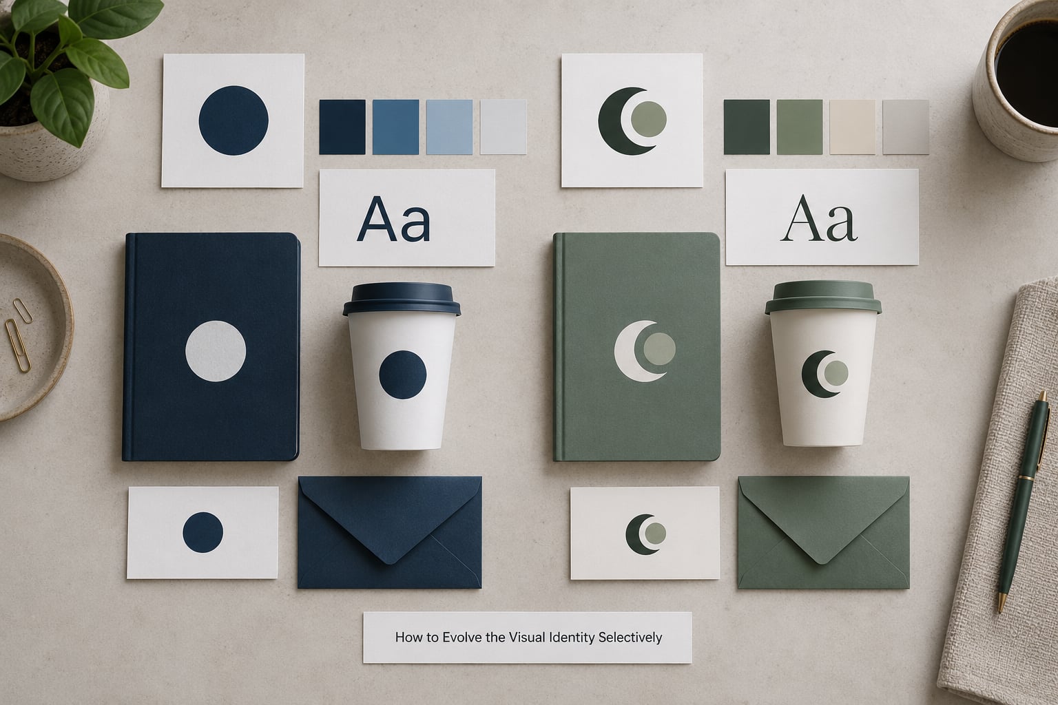 How to Evolve the Visual Identity Selectively