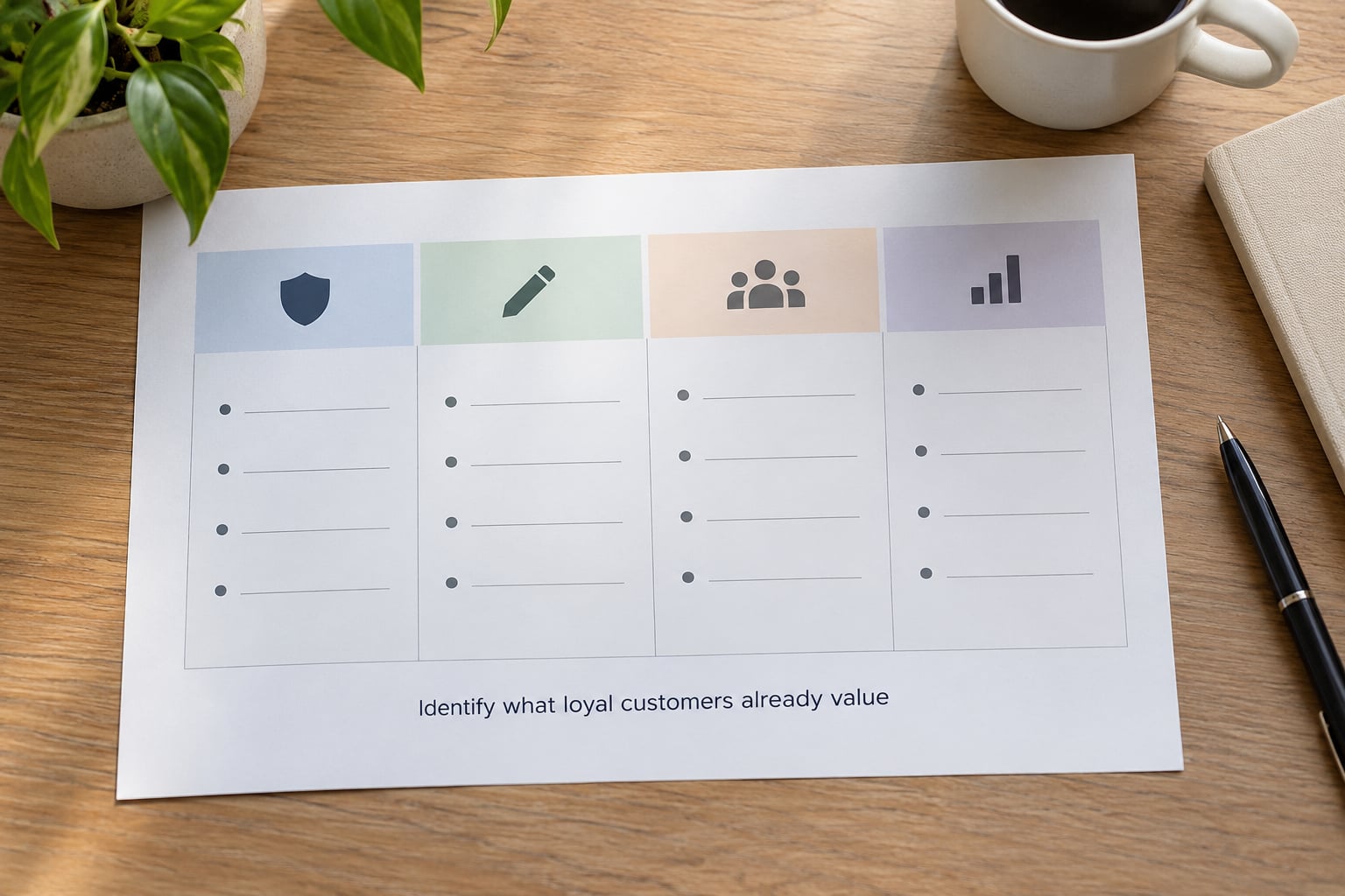 Identify what loyal customers already value