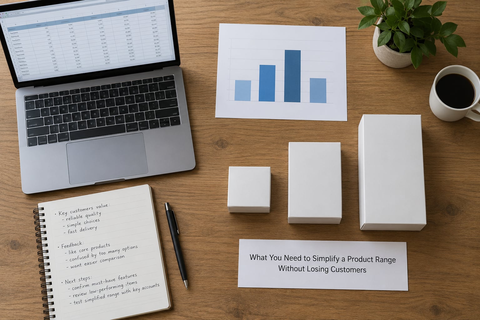 What You Need to Simplify a Product Range Without Losing Customers