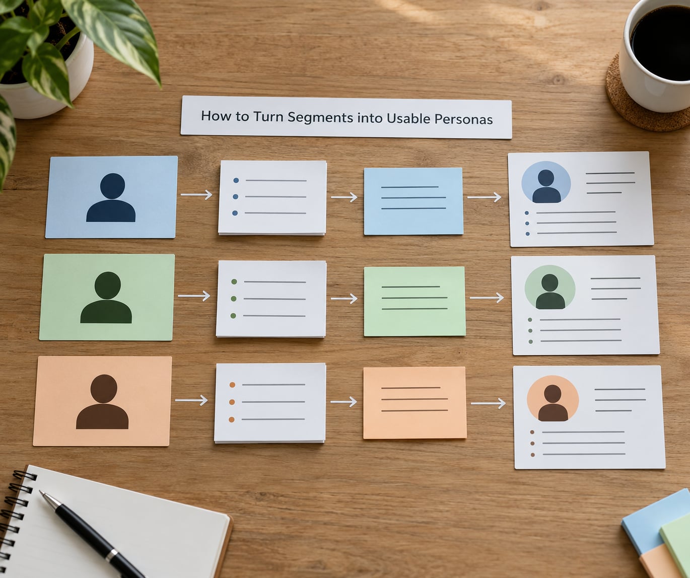 How to Turn Segments into Usable Personas