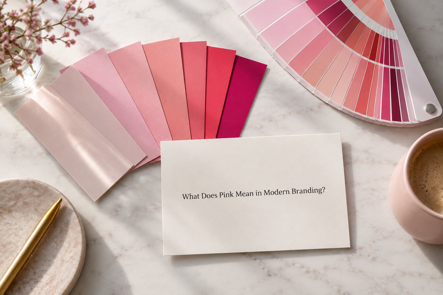 What Does Pink Mean in Modern Branding?