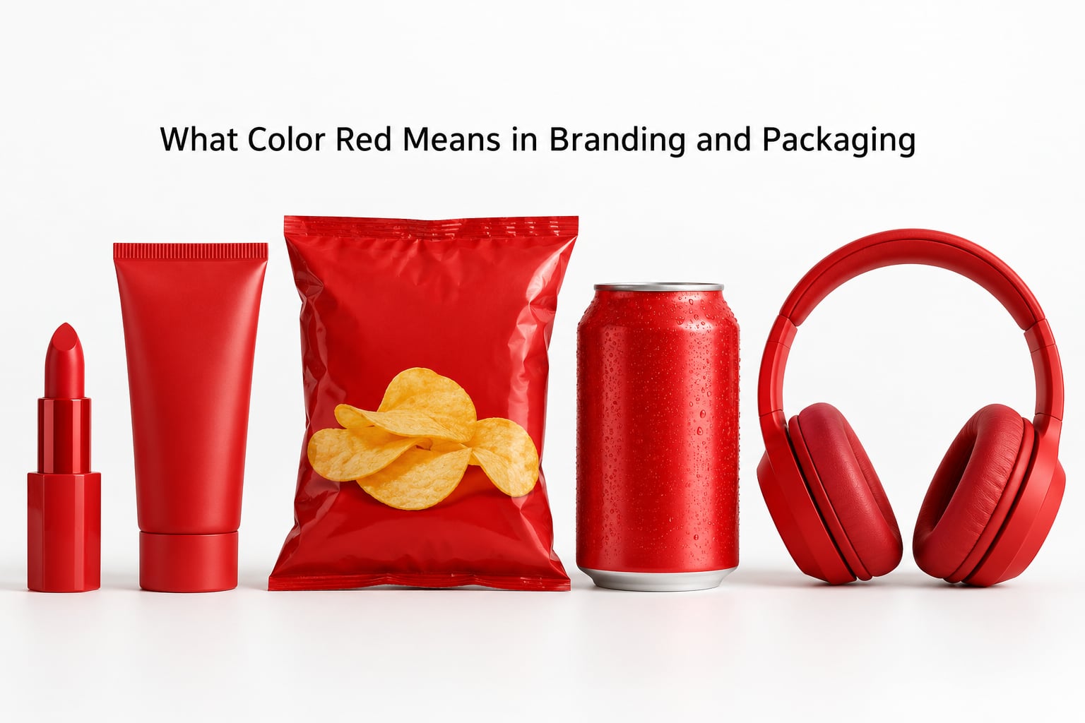 What Color Red Means in Branding and Packaging