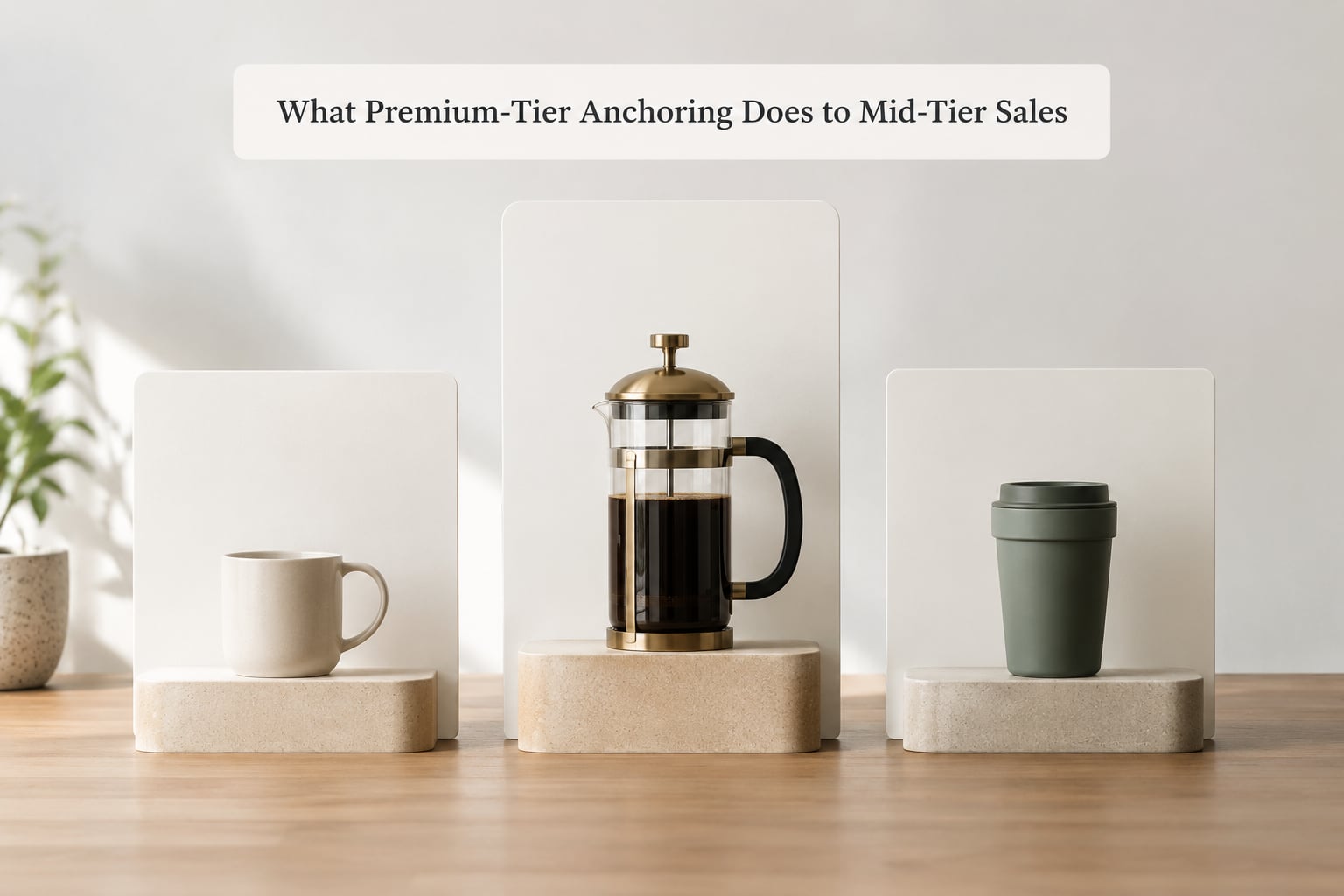 What Premium-Tier Anchoring Does to Mid-Tier Sales