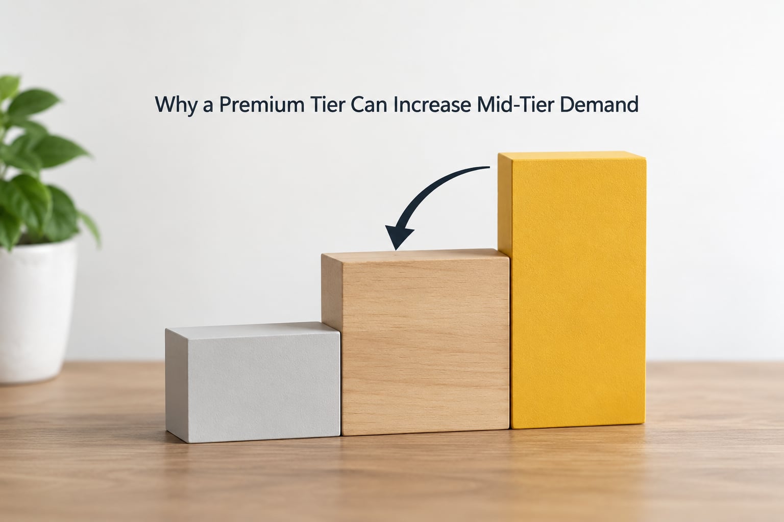 Why a Premium Tier Can Increase Mid-Tier Demand