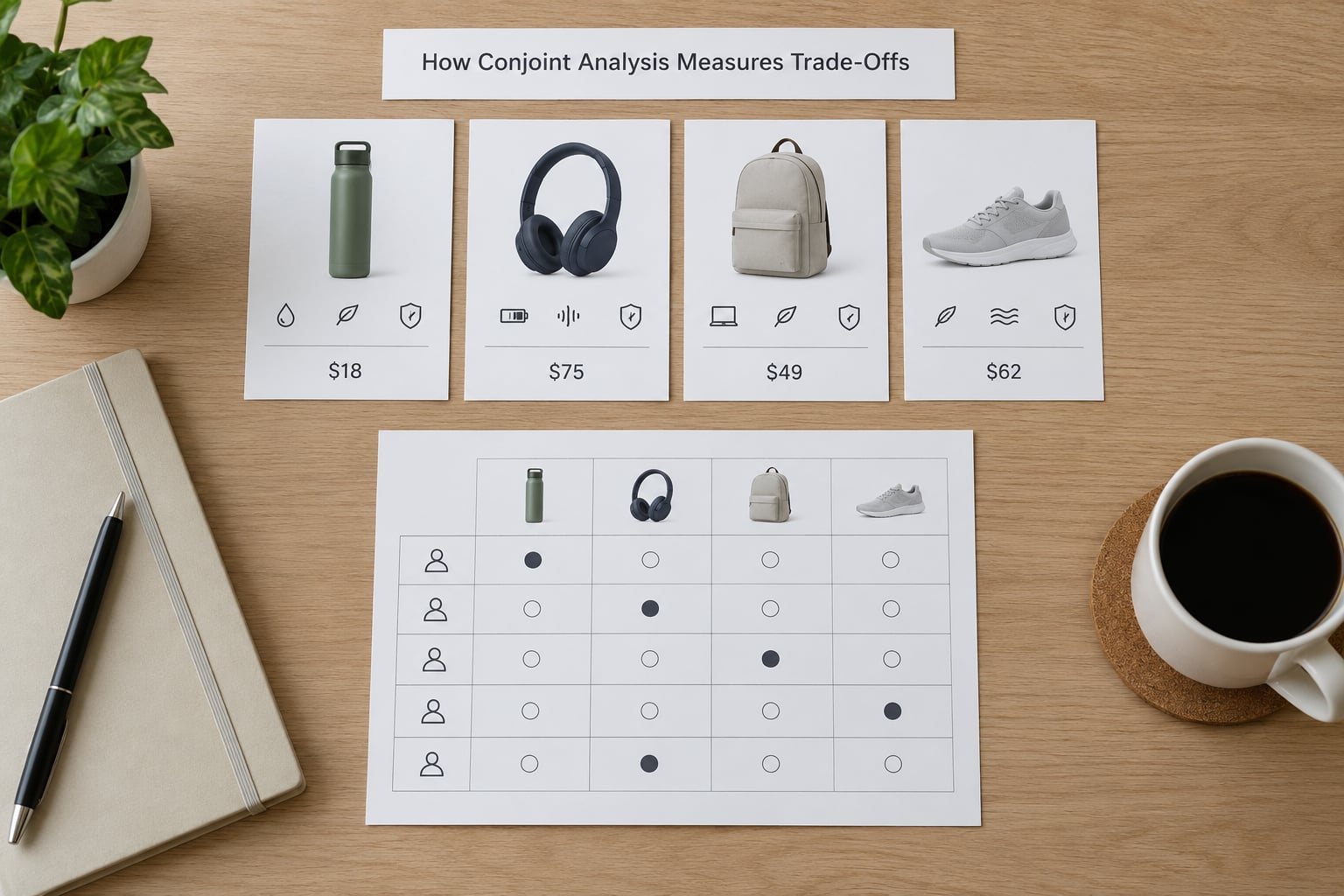 How Conjoint Analysis Measures Trade-Offs
