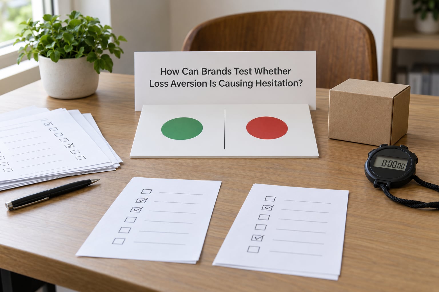 How Can Brands Test Whether Loss Aversion Is Causing Hesitation?
