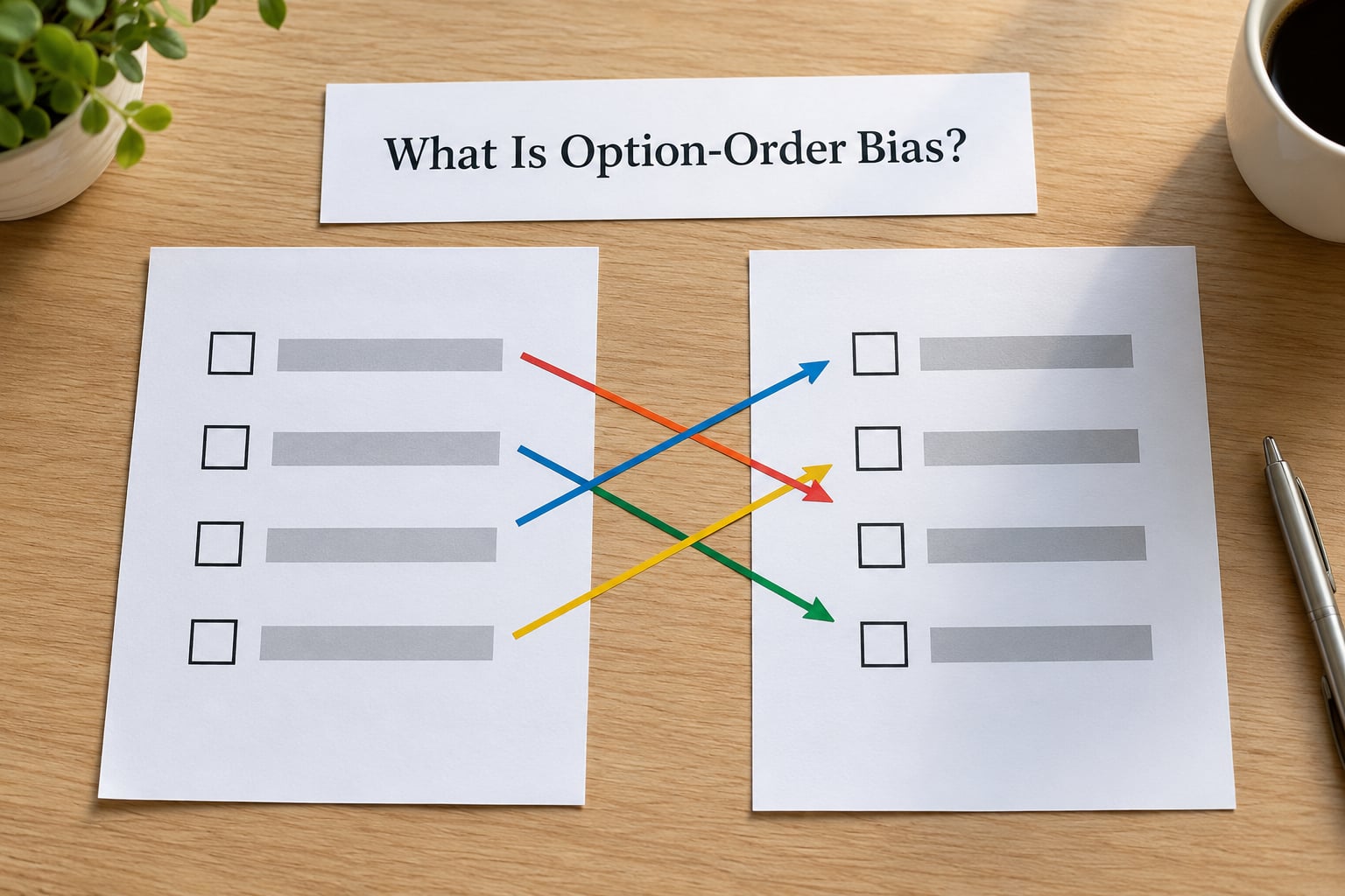 What Is Option-Order Bias?