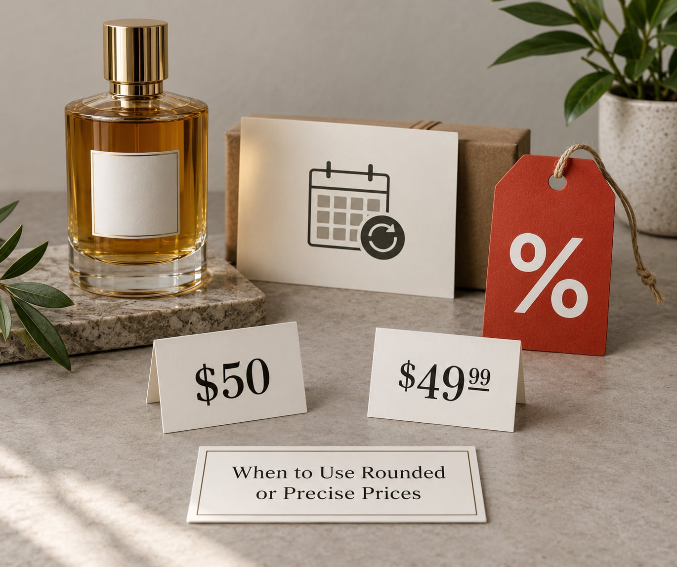 When to Use Rounded or Precise Prices