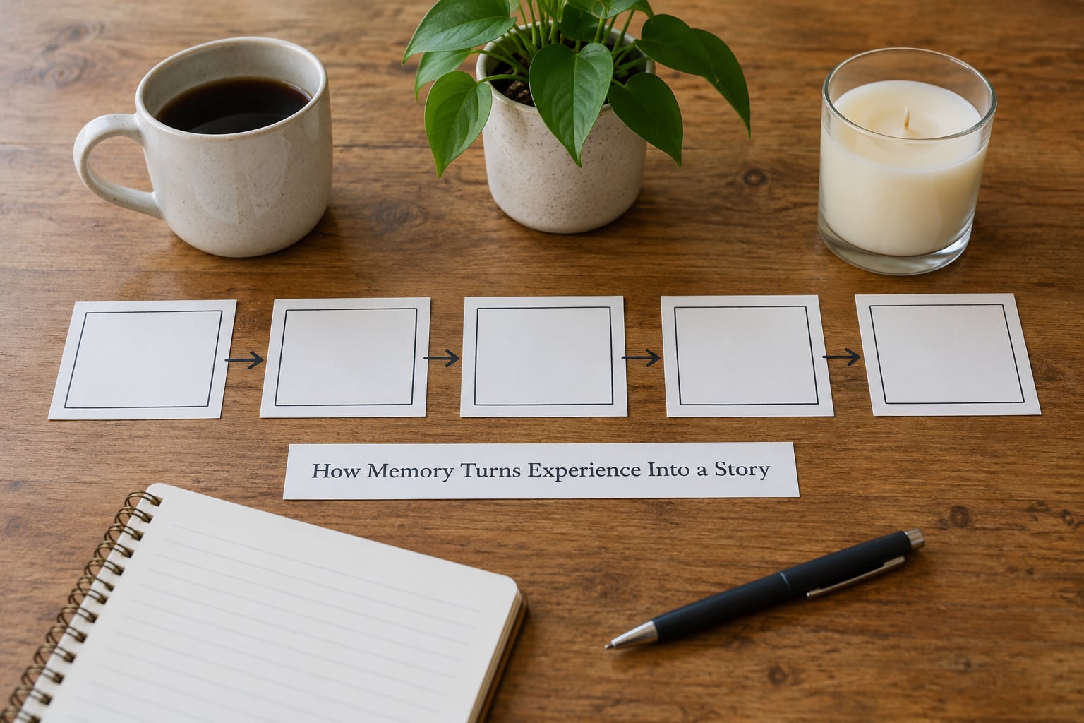 How Memory Turns Experience Into a Story