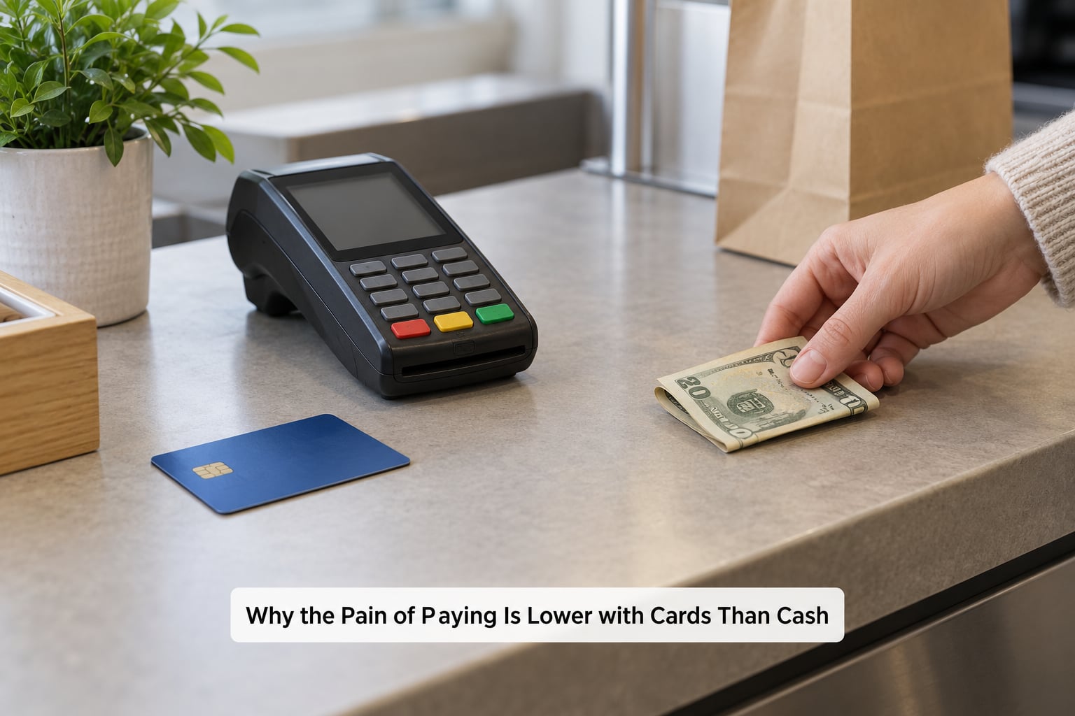Why the Pain of Paying Is Lower with Cards Than Cash